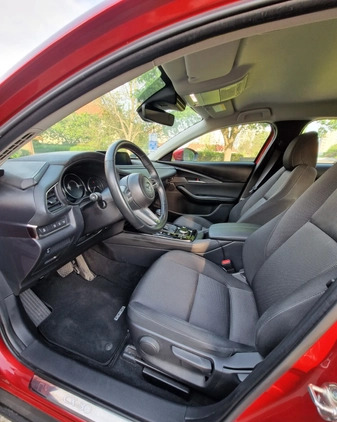 Mazda CX-30 cena 115620 przebieg: 49000, rok produkcji 2021 z Piła małe 121
